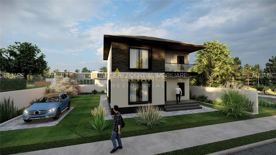 Vila individuala- 700m de STV- 4 camere - 2 bai - pod - beci - 3