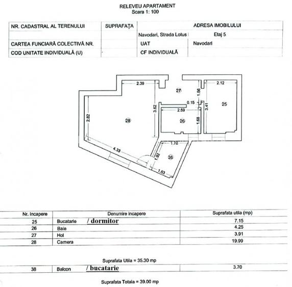 Mamaia Nord, apartament cu 2 camere, la 200 ml de plaja. Comision 0% - 7