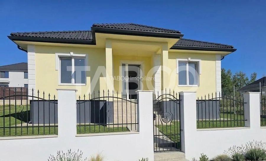Casa individuala pe un singur nivel 4 camere teren 500 mp - 2