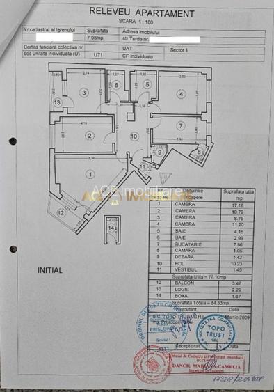4 Camere de vanzare | Turda | 2 bai | 1981 | 7/10 | 84MP - 11