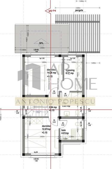 Teren cu autorizatie constructie si proiect casa, Ploiesti, zona Transilvaniei - 6