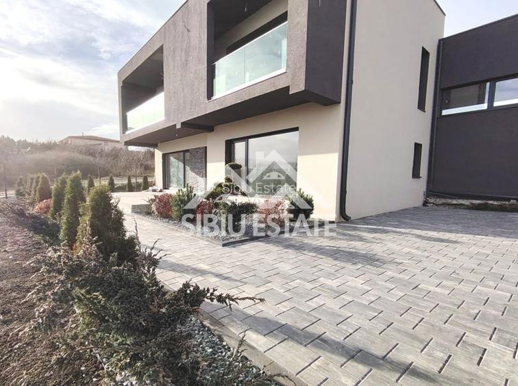 Casa Sibiu, Selimbar teren 790 mp, garaj, terase - 19