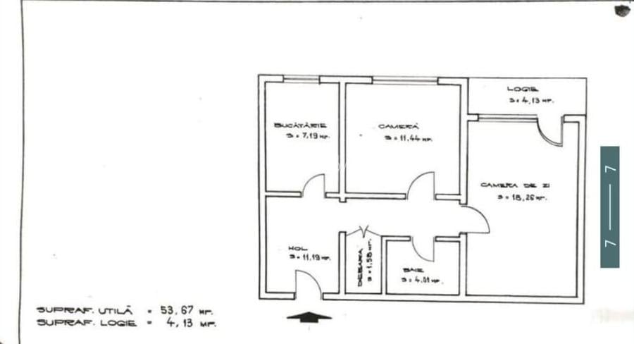 3 camere | Turda | bloc 1982 | parcare | Ion Mihalache - 8