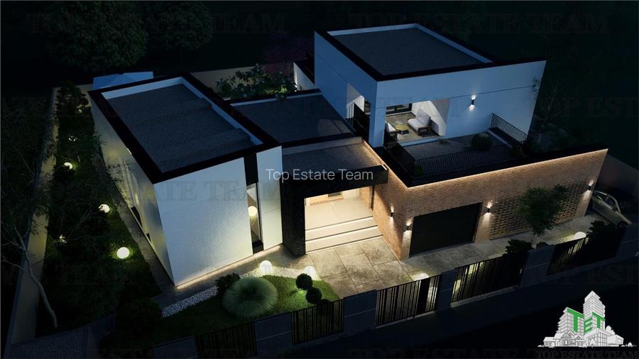 Vila lux teren 700mp cu piscina si garaj langa Soseaua de Centura - 3