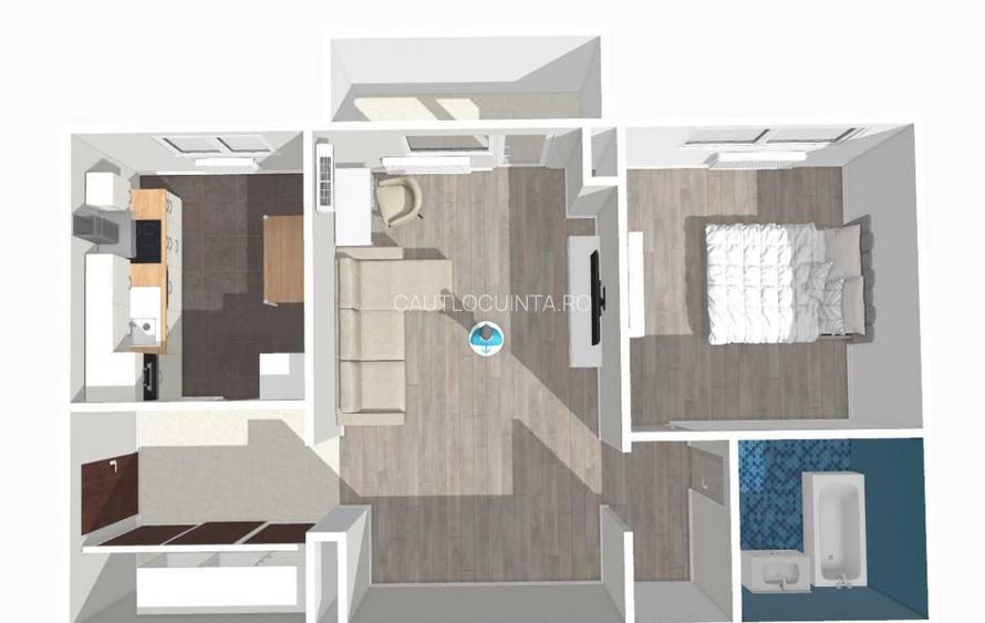 2 Camere | Renovat | Mihai Bravu |Calea Vitan| Bloc 1983 | metrou 15' - 11