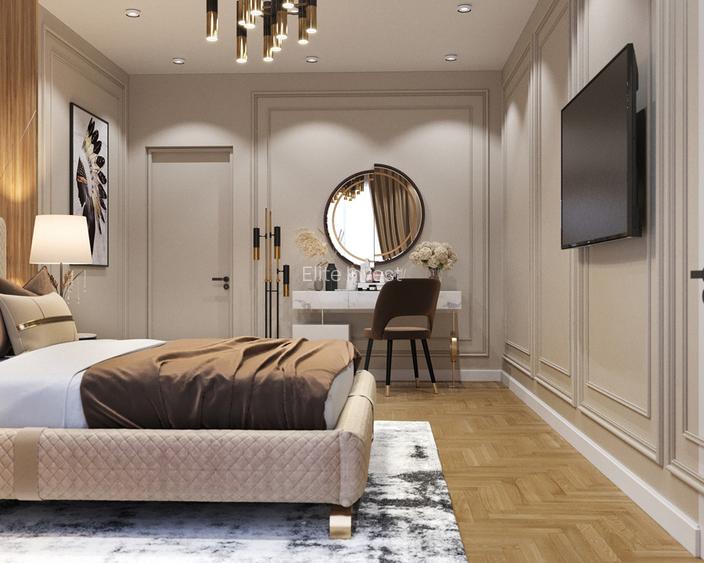 Apartament 4 camere-220 mp-Penthouse-Ansamblu Rezidential Finalizat-2 min Metrou - 11