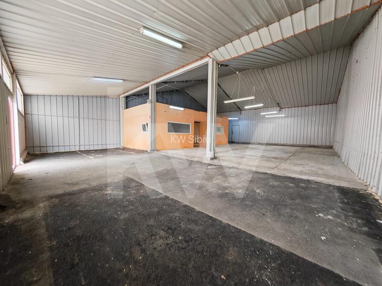Hală rece depozitare/atelier 216mp, înălțime 3.1m, zonă Turnișor Sibiu - 2