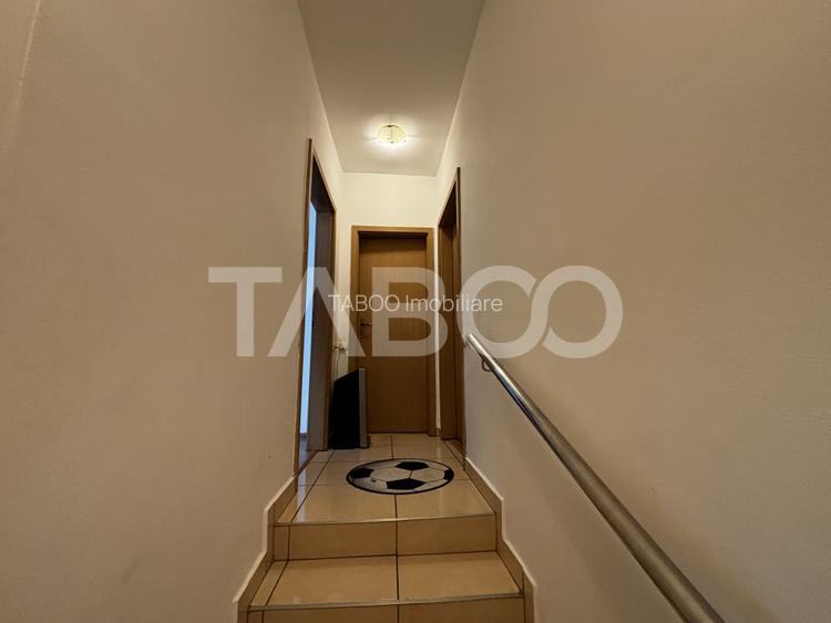 Casa tip insiruita de vanzare 100mpu 210mp teren   Sura Mica Sibiu - 13