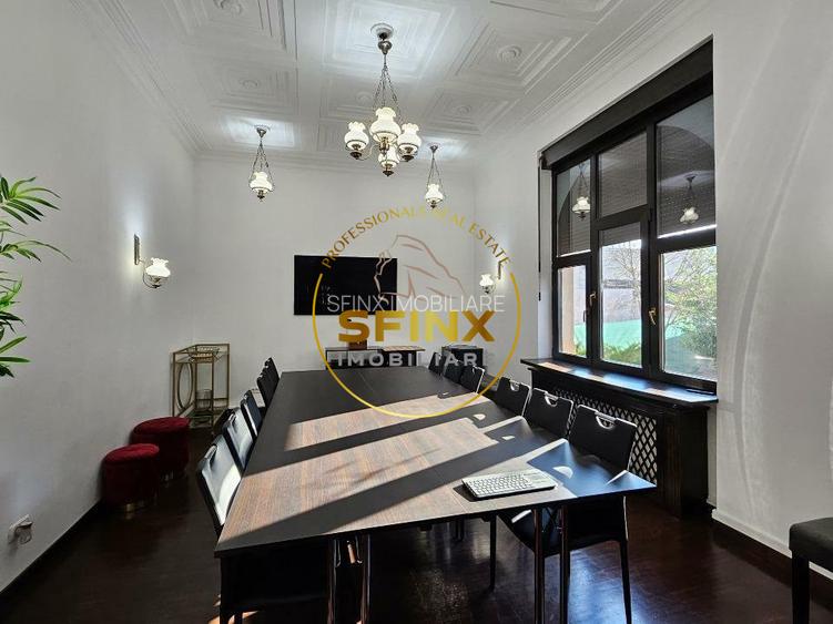 Cismigiu, inchiriere vila interbelica renovata, curte mare, parcare - 9