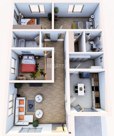 Mini Complex de 3 vile in Corbeanca aproape de lac - 13