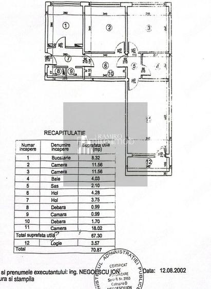3 camere - 71 mp - Decomandat  -Turnu Magurele/Grand arena, - 7
