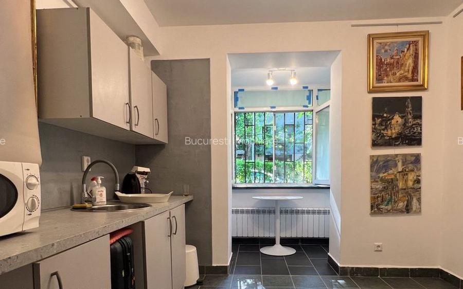 Garsoniera,Barbu Vacarescu,Floreasca,parter/2,Amenajata,centrala,boxa - 4