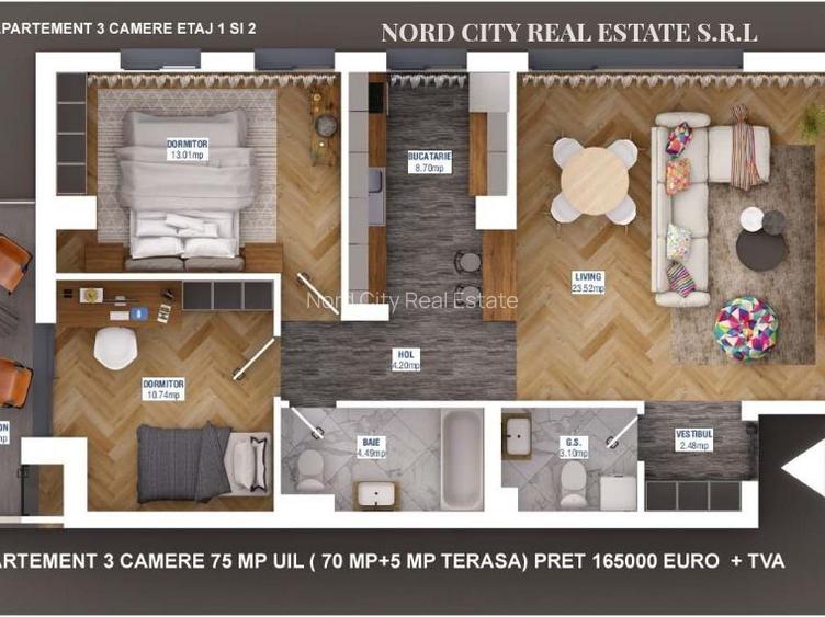 Apartamente 3 camere | Sisesti - Baneasa - Dezvoltator - 20