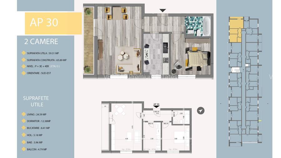 Investitie sau locuinta! Apartamente noi, libere/inchiriate, ne/mobilate, metrou - 26