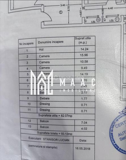 Apartament 3 camere | Ostroveni | Etaj 2 | 94 mpu | - 8