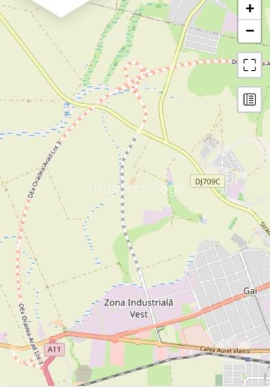 Teren strategic de 45113 mp, lângă viitorul nod al Drumului Expres Arad-Oradea - 3