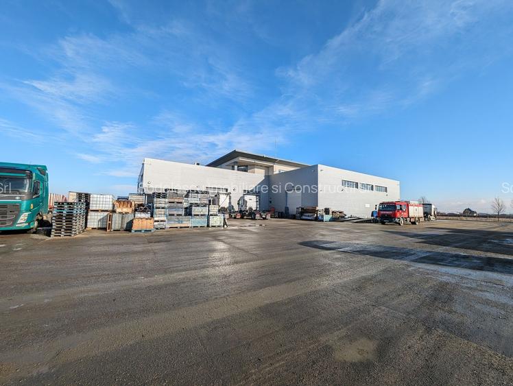 Hala cu teren generos langa acces A1 - 19