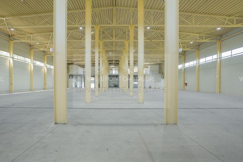 Hală industrială 1000 mp Otopeni | Rampe TIR | ISU | Acces DN1 & Centură - 14