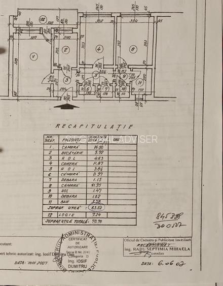 Apartament 3 camere la etajul 6 din 9, situat la 5 min de Metrou Gorjului - 17