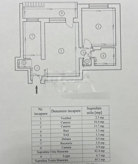 2 camere, etaj 2/4-Drumul Taberei, Orizont - 7