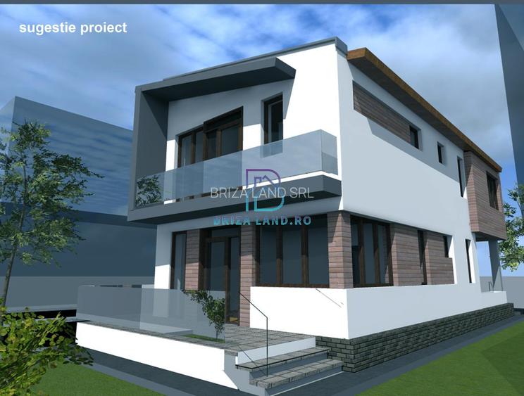 Bucurestii Noi, Laminorului, teren 240mp, d=10.2m, casa demolabila - 2