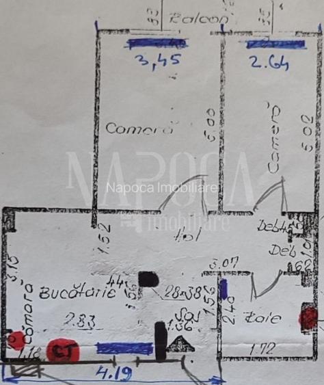 Apartament 2 camere de vanzare in Marasti, Cluj Napoca - 7