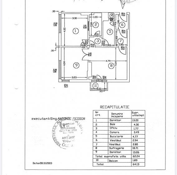 Apartament interbelic luminos 3 camere cu 2 boxe -Pache Protopopescu - 16