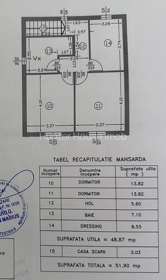 Casă individuală P+1+M de vânzare – Chiajna, strada Luceafărului COMISION 0% - 3