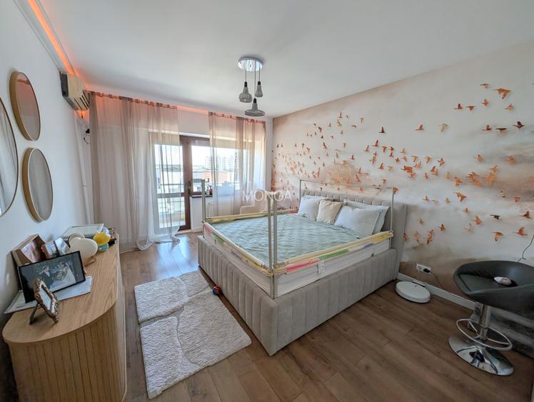 Apartament 3 camere 80mp | 0 comision | Pipera - Scoala Americana | mobilat util - 21