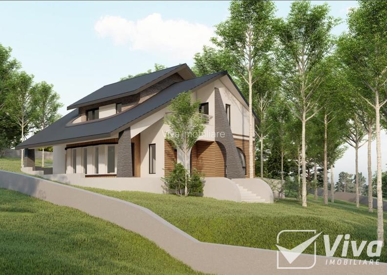 Teren INTRAVILAN cu Pădure-Bucium NATIVA Parc-1500 mp + proiect de casă ! - 3