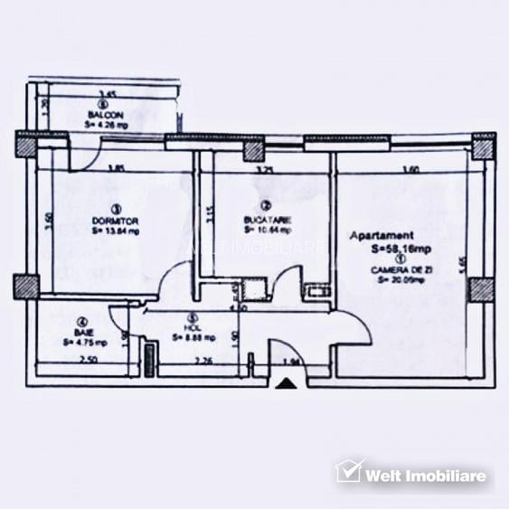 Apartament cu 2 camere in Gheorgheni langa baza sportiva -Soporului - 21