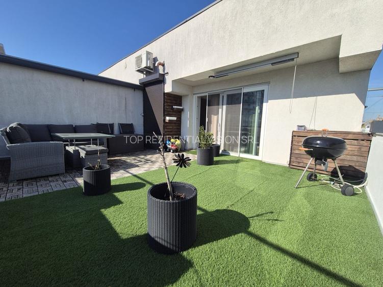 APARTAMENT 3 CAMERE CU TERASA_MOBILAT ȘI UTILAT_MUTARE IMEDIATA!