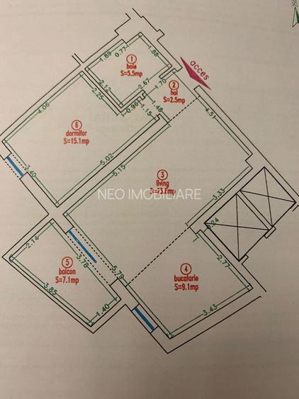 Apartament 2 Camere ISHO- Take Ionescu - 5