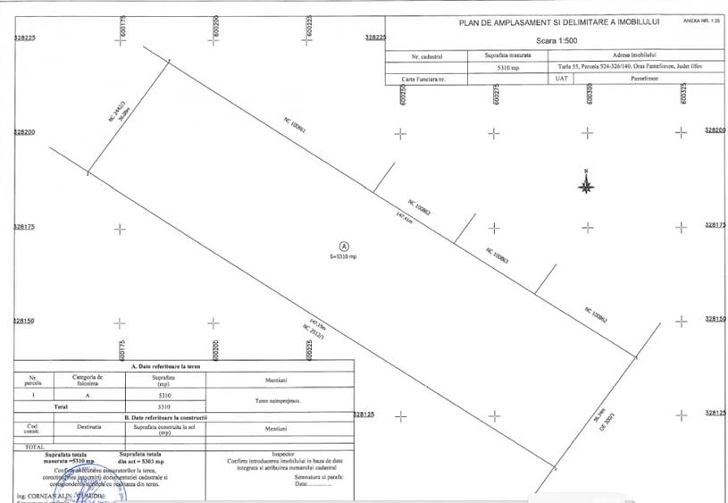 Teren Intravilan 5.303 mp .Dezvoltare Logistică, Industrială sau Rezidentiala A0