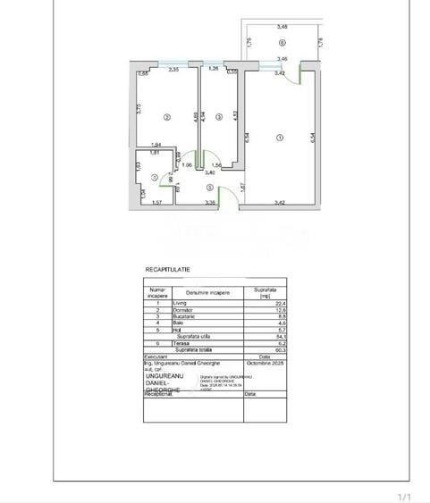 APARTAMENT 2 CAMERE - FINISAJE PREMIUM - COMPLEX NOVUM
