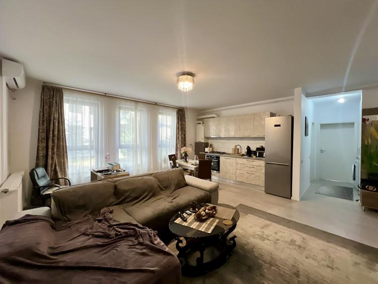 Apartament 2 camere, open-space, 52 mp utili, parter - Giroc