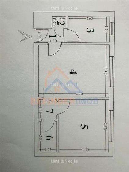 2 Camere complet renovat si mobilat - Gara de Nord