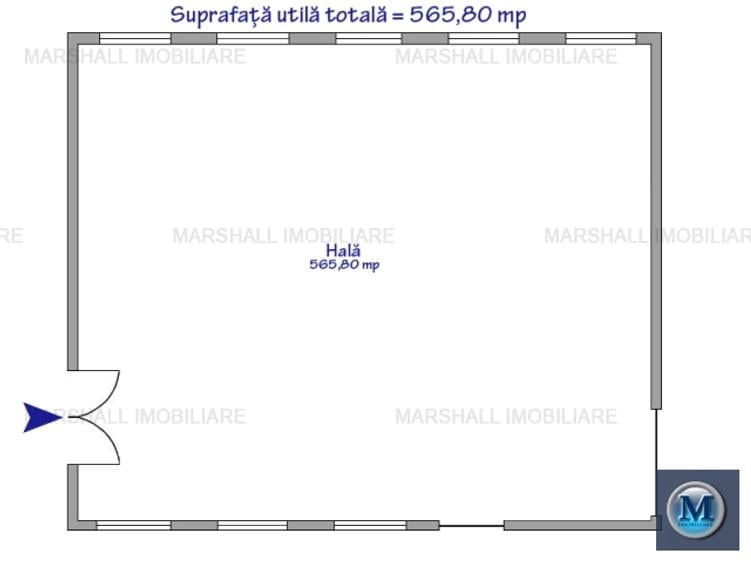 Spatiu industrial de vanzare in Filipestii de Padure, 2663.50 mp #15081