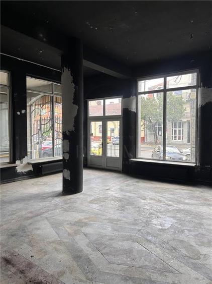 Spatiu comercial intr-o zona cu vad, centrala proprie