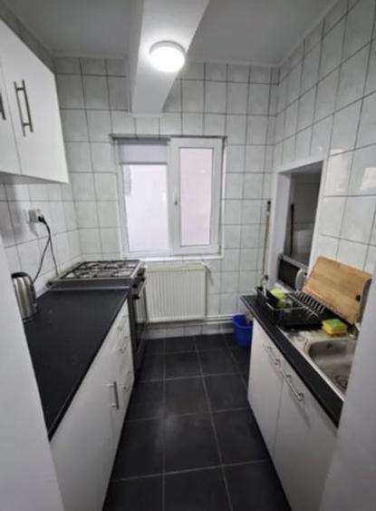 Alba Iulia,bl.reabilitat,et.1/4,Amenajat,2 balcoane,centrala,mobilat,complet