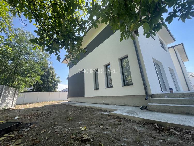 Domnești, vila individuala, 4 camere, suprafață 140mp, teren 400mp, utilitati - 8