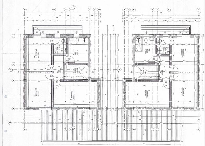 Duplex despartit prin camera tehnica - 5 camere - zona foarte buna-Mosnita Noua