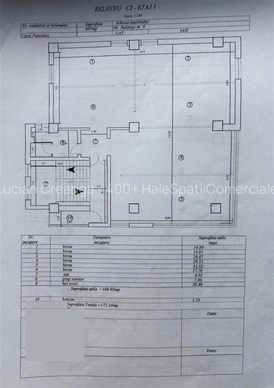 Spatii birouri bd. Socola, langa Jumbo, de la 60mp la 900mp - 19