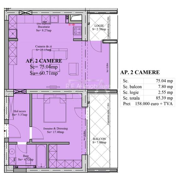 2 camere - Sebastian - Predare in 2027 - 2
