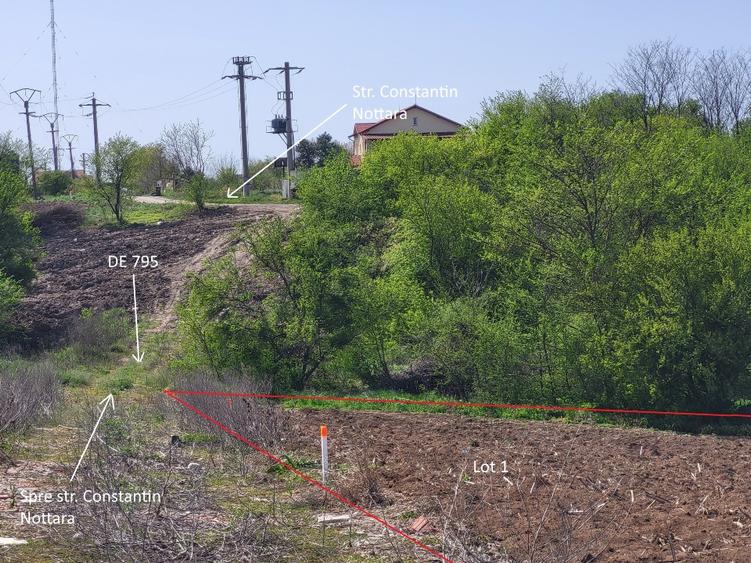 Intravilan vedere la lacul Snagov zona de vile noi