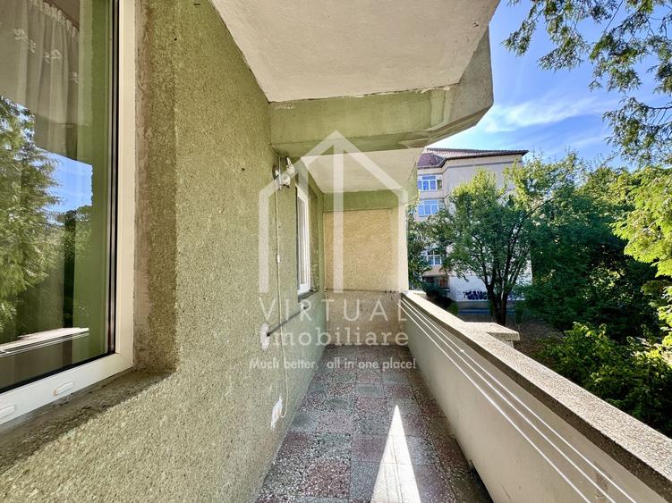 Apartament cu 3 camere, decomandat, 67mp utili + balcon - N. Iorga