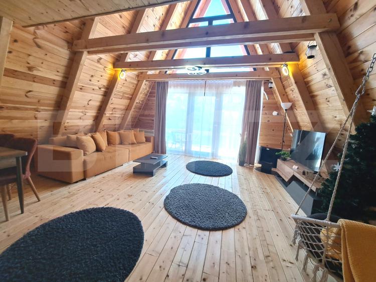 Oportunitate de investiție – 3 Cabane A-Frame la cheie în Moieciu - 6