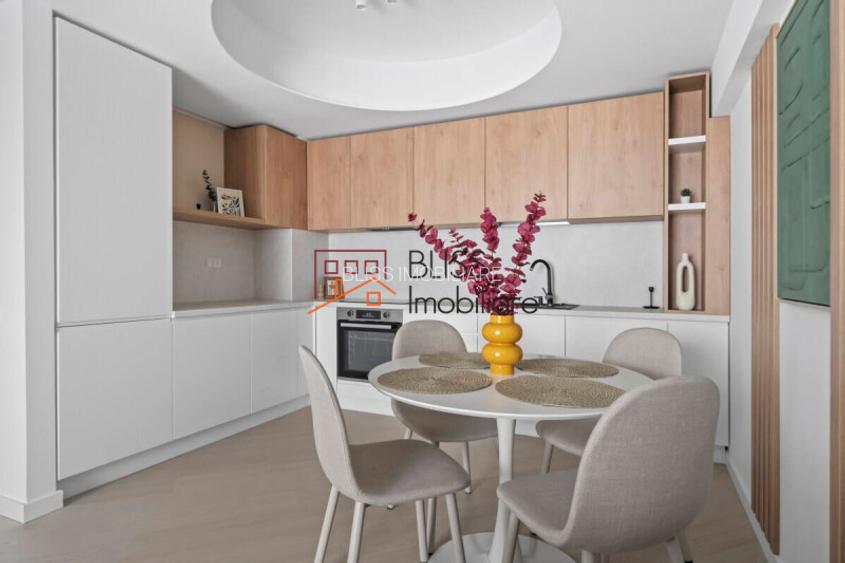 Apartament 3 camere, 2 băi, balcon, mobilat complet, finisaje premium - 7