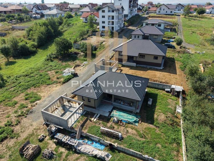 Case individuale finisate Mocira | 6 ari teren | Garaj 36 mp | Terasă 39 mp |
