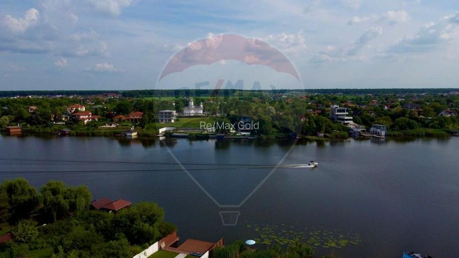 Vila la Lacul Snagov deschidere 21 ml,  ponton propriu - 6
